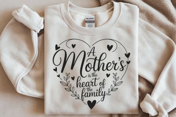 A Mother's Love is the Heart SVG: Embroidery Review