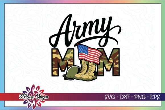 Army Mom Proud Army Mom Veteran SVG Review