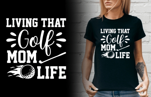 Living That Golf Mom Life SVG: An Embroidery Review