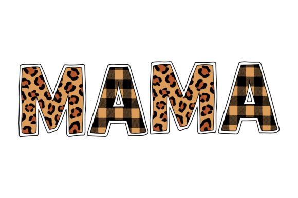 Mama Leopard Plaid Print SVG: Embroidery Review
