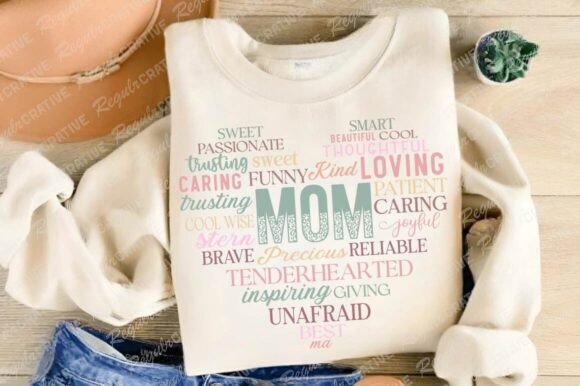 Mom Affirmations SVG Design: An Embroidery Review