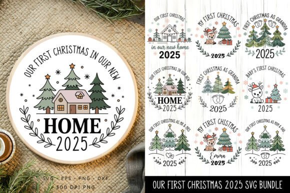 Our First Christmas 2025 Round Ornaments Review