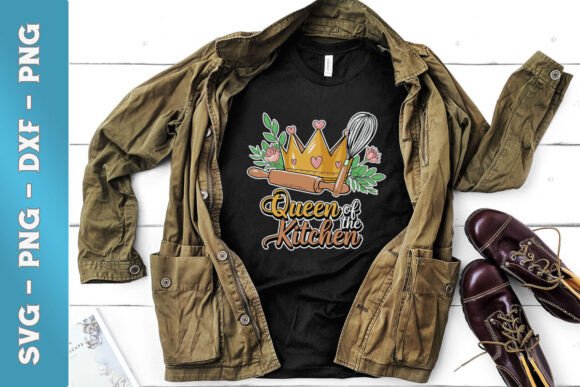 Queen of the Kitchen Mom Life SVG Review